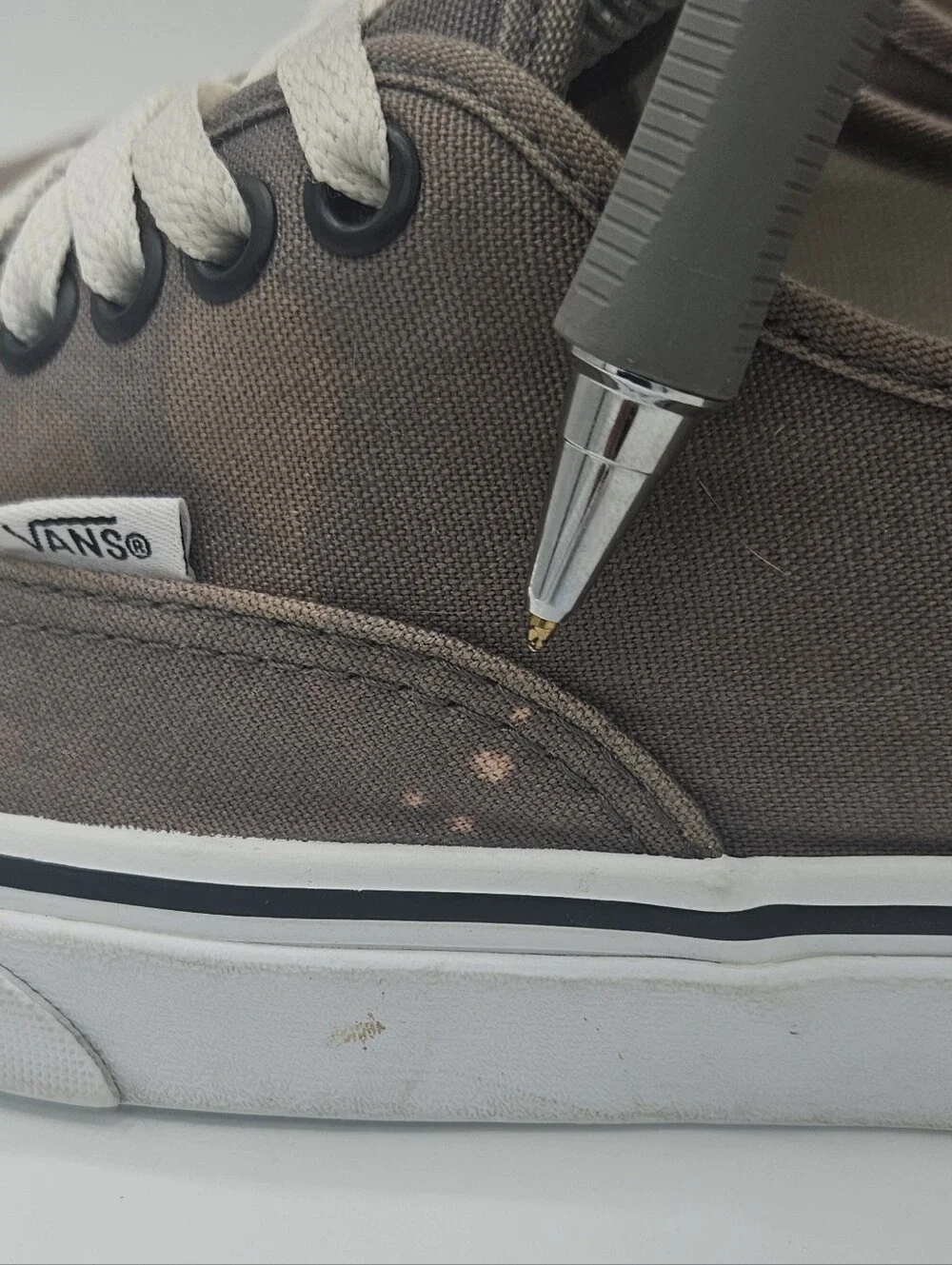 Vans Authentic Low Top Men's 8/ Wmn's 9.5 Taupe Bungee Cord